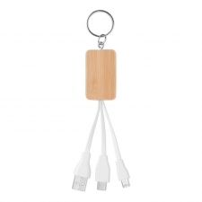 Bambusowy kabel 3 w 1