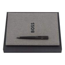 Zestaw upominkowy Hugo Boss teczka i długopis HDM409H + HSV4724A