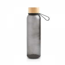 Butelka ze szkła matowego o pojemności 500 ml, z silikonowym uchwytem / Atlântida