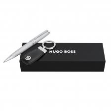 Zestaw upominkowy Hugo Boss długopis i brelok HAK519B + HSY5764B