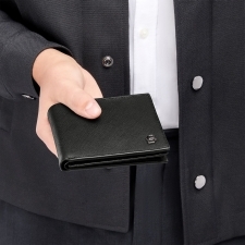 Portfel Double B Saffiano Black