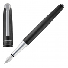 Pióro wieczne Classicals Brushed Black & Chrome