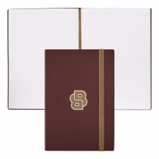 Notes A5 Varsity Bordowy w linie