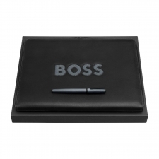 Zestaw HUGO BOSS (pióro kulkowe i teczka konferencyjna A4)