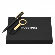 Zestaw HUGO BOSS Czarny (długopis i brelok)