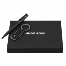 Zestaw HUGO BOSS Czarny (długopis i brelok)