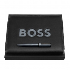 Zestaw HUGO BOSS (długopis i teczka konferencyjna A5)
