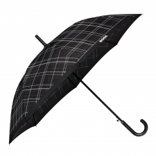 Parasol Checkered Czarny