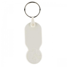 Plastikowy brelok z żetonem 1 € / Key01