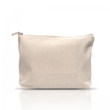 Kosmetyczka płócienna z wewnętrzną kieszenią, 100% bawełna 310g / Unipouch