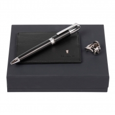 Zestaw upominkowy Festina długopis, etui na karty i spinki do mankietów - FJM221C + FLC102A + FSN1964A