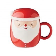 Kubek ceramiczny z pokrywką