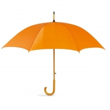 Parasol z drewnianą rączką