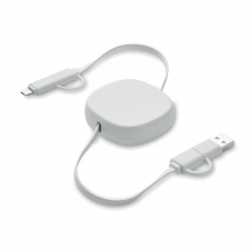 Zwijany kabel ładujący o mocy 6