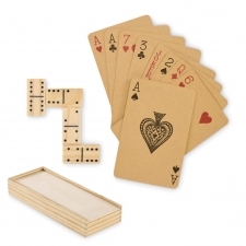 Zestaw domino i karty